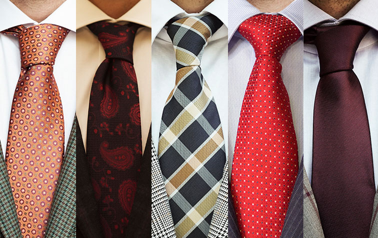 انواع کراوات ها و نکاتی که باید برای انتخاب کراوات بدانیم