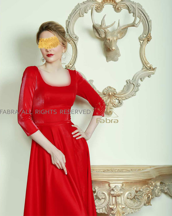 لباس مجلسی پوشیده قرمز 1