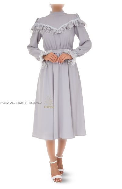Structured Long Sleeve Dress