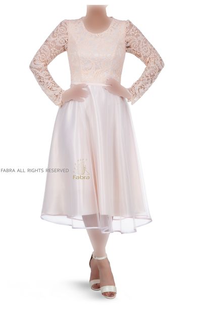 Structured Long Sleeve Dress