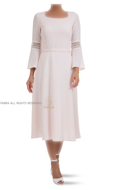 Structured Long Sleeve Dress
