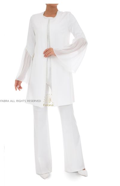 Structured Long Sleeve Dress